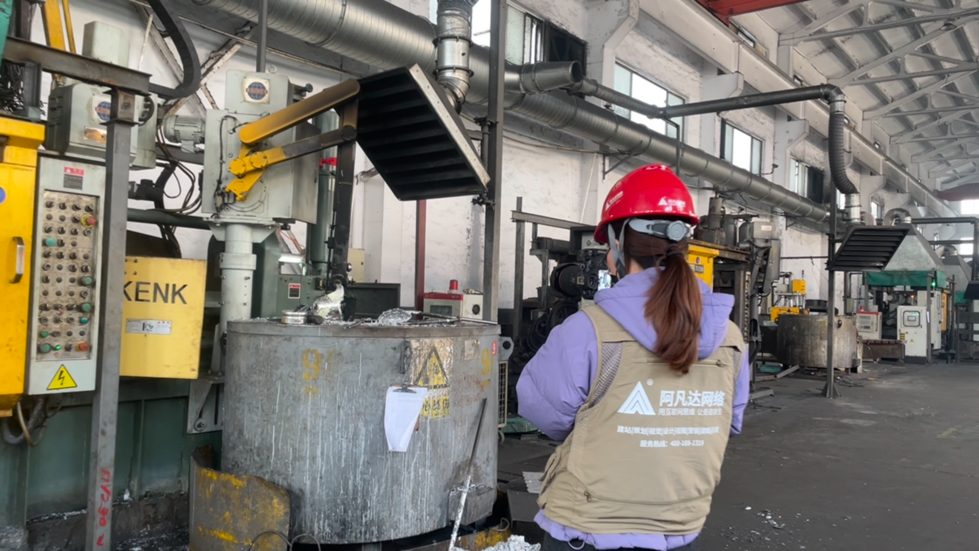 無錫阿凡達網(wǎng)絡(luò)回訪無錫玉鑫壓鑄廠紀實